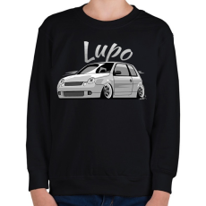 PRINTFASHION Vw Lupo - Gyerek pulóver - Fekete