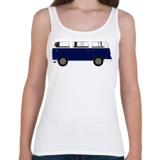 PRINTFASHION VW T1 - Női atléta - Fehér női trikó