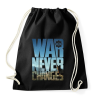 PRINTFASHION War never changes - Sportzsák, Tornazsák - Fekete