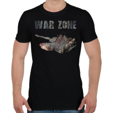 PRINTFASHION war zone - Férfi póló - Fekete férfi póló
