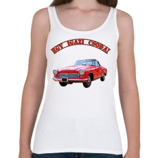 PRINTFASHION Wartburgos csoda - Női atléta - Fehér