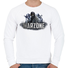 PRINTFASHION Warzone - Férfi pulóver - Fehér férfi pulóver, kardigán
