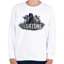 PRINTFASHION Warzone - Gyerek pulóver - Fehér gyerek pulóver, kardigán