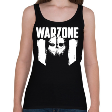 PRINTFASHION Warzone - Női atléta - Fekete női trikó