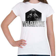 PRINTFASHION Warzone - Női póló - Fehér