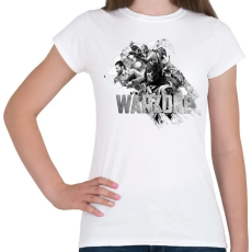 PRINTFASHION Warzone - Női póló - Fehér