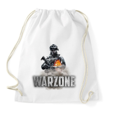 PRINTFASHION Warzone - Sportzsák, Tornazsák - Fehér tornazsák