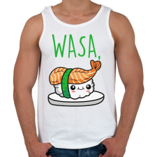 PRINTFASHION Wasa Bae páros 1 - Férfi atléta - Fehér atléta, trikó