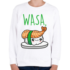 PRINTFASHION Wasa Bae páros 1 - Gyerek pulóver - Fehér gyerek pulóver, kardigán