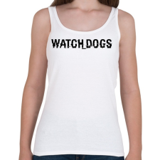 PRINTFASHION WATCHDOGS LOGO - Női atléta - Fehér női felső