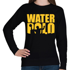 PRINTFASHION Water polo - Vízilabda - Női pulóver - Fekete