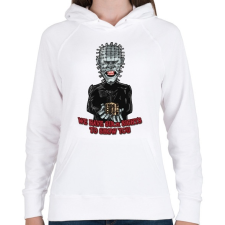 PRINTFASHION We have to - Női kapucnis pulóver - Fehér női pulóver, kardigán