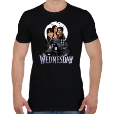 PRINTFASHION Wednesday art 10 - Férfi póló - Fekete férfi póló