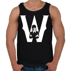 PRINTFASHION wednesday - Férfi atléta - Fekete