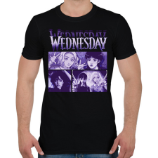 PRINTFASHION Wednesday - Férfi póló - Fekete férfi póló