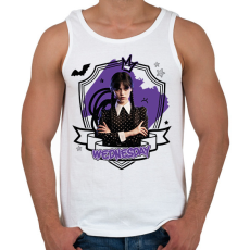 PRINTFASHION Wednesday firka - Férfi atléta - Fehér