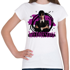 PRINTFASHION Wednesday - Női póló - Fehér