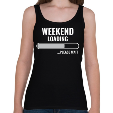PRINTFASHION Weekend - Női atléta - Fekete női trikó