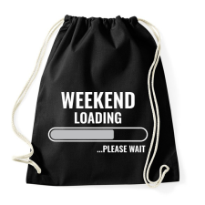 PRINTFASHION Weekend - Sportzsák, Tornazsák - Fekete tornazsák