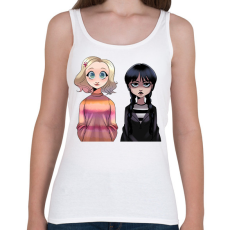 PRINTFASHION Wendesday Addams - Női atléta - Fehér