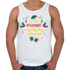 PRINTFASHION Weöres Sándor - Száncsengő - Férfi atléta - Fehér