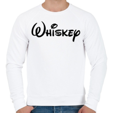 PRINTFASHION Whiskey - Férfi pulóver - Fehér férfi pulóver, kardigán
