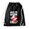 PRINTFASHION Who ya gonna call? - Sportzsák, Tornazsák - Fekete