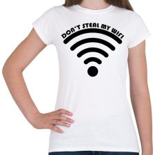 PRINTFASHION Wifi - páros1 - Női póló - Fehér női póló
