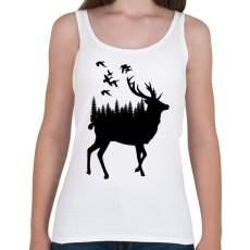 PRINTFASHION wild life - Női atléta - Fehér