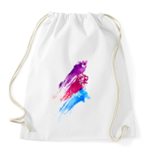 PRINTFASHION Wildcolours - Sportzsák, Tornazsák - Fehér tornazsák