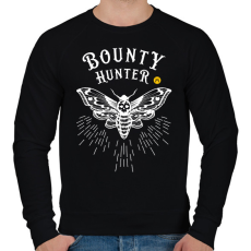 PRINTFASHION WildRaccooN®_BountyHunter - Férfi pulóver - Fekete