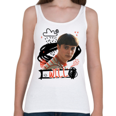 PRINTFASHION Will - Stranger Things - Női atléta - Fehér