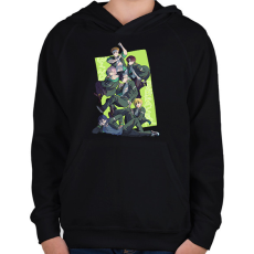 PRINTFASHION wind breaker - Gyerek kapucnis pulóver - Fekete