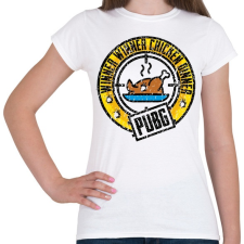 PRINTFASHION WinnerWinnerChickenDinner - Női póló - Fehér női póló