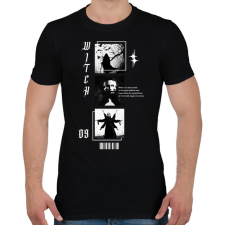 PRINTFASHION Witch - Férfi póló - Fekete férfi póló