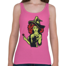 PRINTFASHION Witch lollipop - Női atléta - Rózsaszín