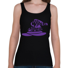 PRINTFASHION witch.please - Női atléta - Fekete