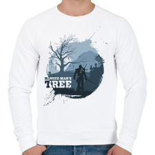 PRINTFASHION Witcher - Akasztott ember fája - Férfi pulóver - Fehér férfi pulóver, kardigán