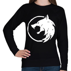 PRINTFASHION Witcher - Női pulóver - Fekete