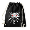 PRINTFASHION Witcher - Sportzsák, Tornazsák - Fekete