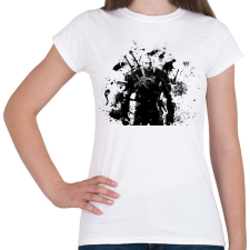 PRINTFASHION Witcher - Vaják - Női póló - Fehér női póló