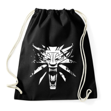 PRINTFASHION Witcher - Vaják - Sportzsák, Tornazsák - Fekete tornazsák