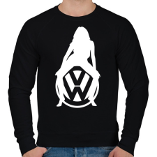 PRINTFASHION WOLKSWAGEN HOT FEHÉR - Férfi pulóver - Fekete férfi pulóver, kardigán