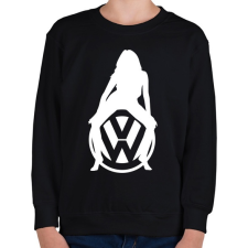 PRINTFASHION WOLKSWAGEN HOT FEHÉR - Gyerek pulóver - Fekete gyerek pulóver, kardigán