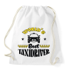 PRINTFASHION World's best taxidriver - Sportzsák, Tornazsák - Fehér