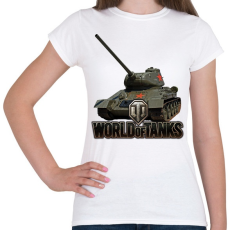 PRINTFASHION WOT - Tank - Női póló - Fehér