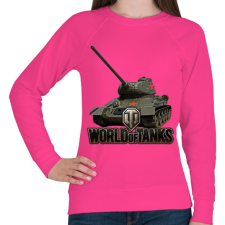 PRINTFASHION WOT - Tank - Női pulóver - Fukszia női pulóver, kardigán