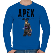 PRINTFASHION Wraith Apex legends - Férfi pulóver - Királykék férfi pulóver, kardigán