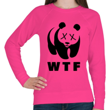 PRINTFASHION WTF - Női pulóver - Fukszia női pulóver, kardigán