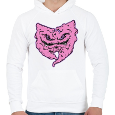 PRINTFASHION Wu-Krang TMNT - Férfi kapucnis pulóver - Fehér férfi pulóver, kardigán